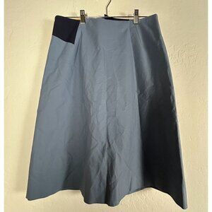 Yves Saint Laurent Patchwork Cotton A-Line Skirt Size F44 Spring/Summer 2008
